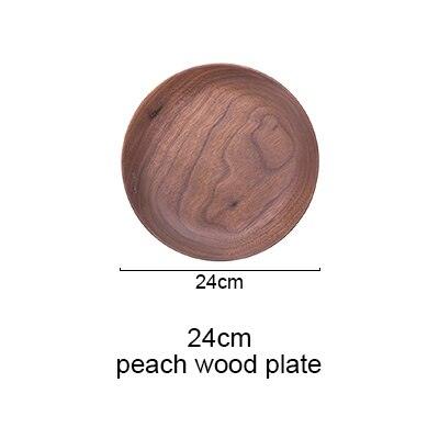 Black Walnut Plates - Spiritwood kitchen