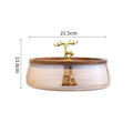 Nordic Golden Deer Fruit Basin - Spiritwood kitchen