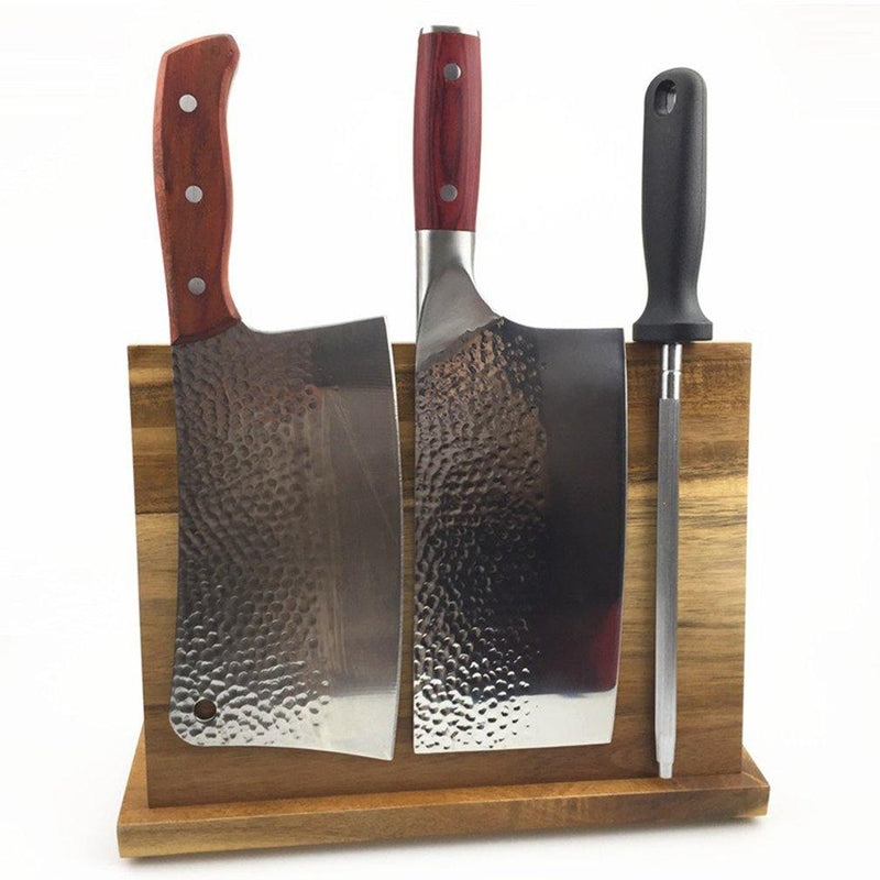 Wooden Magnetic Knife Holder Magnetic - Spiritwood kitchen