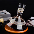 Wooden Bottom Rotating Decanter Set - Spiritwood kitchen