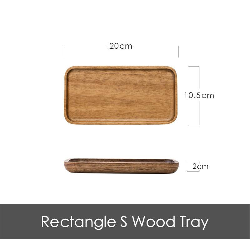 Acacia Wood Serving Tray - Spiritwood kitchen