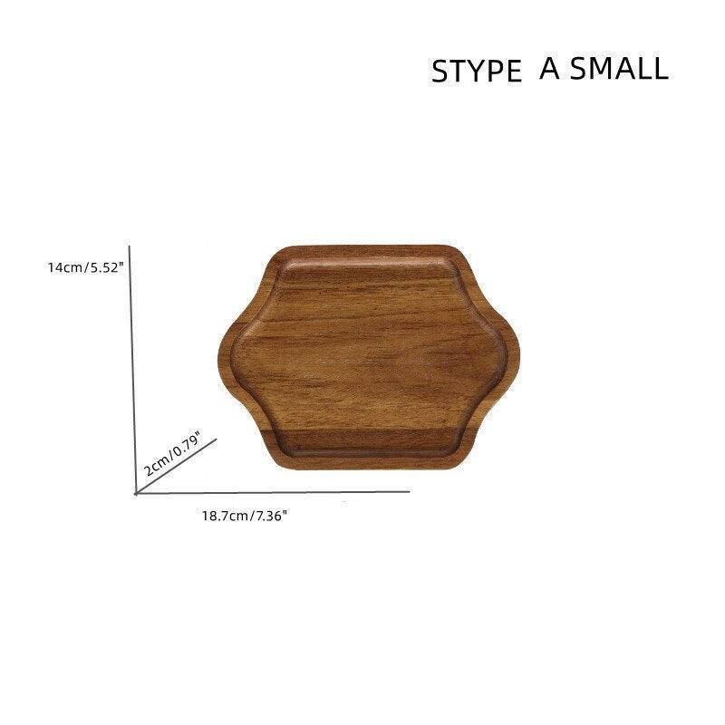 Wood dessert tray - Spiritwood kitchen