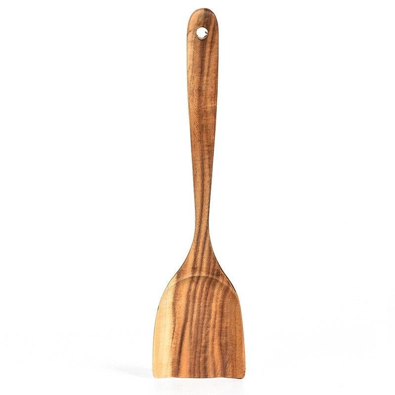 Teak spatula - Spiritwood kitchen