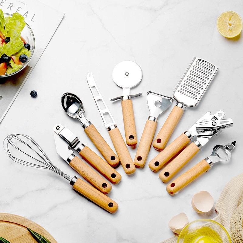 Wooden Handle Kitchen Gadgets - Spiritwood kitchen