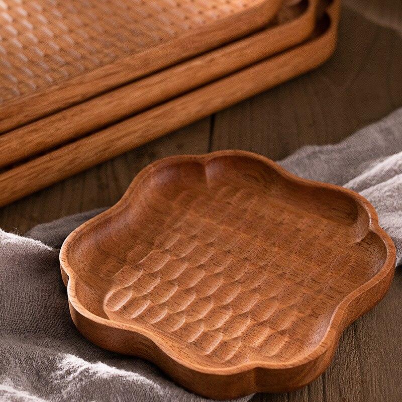 Gold Rosewood Oval Coffee Tray - Spiritwood kitchen