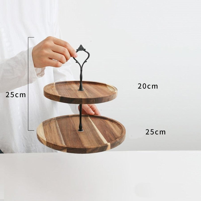 Wooden Cup Cake Stand - Spiritwood kitchen