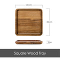 Acacia Wood Serving Tray - Spiritwood kitchen