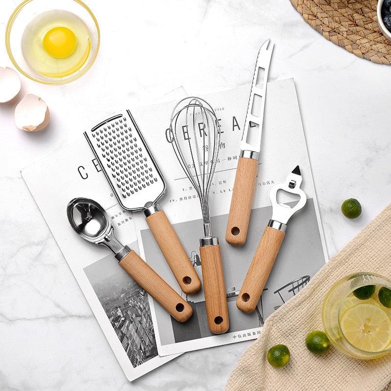 Wooden Handle Kitchen Gadgets - Spiritwood kitchen