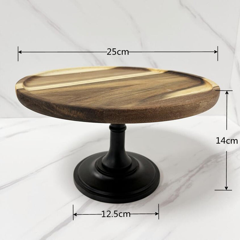 Japanese Style Wooden Dessert Stand - Spiritwood kitchen