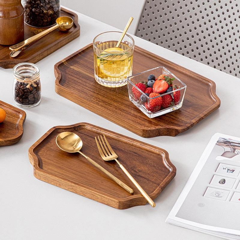 Wood dessert tray - Spiritwood kitchen