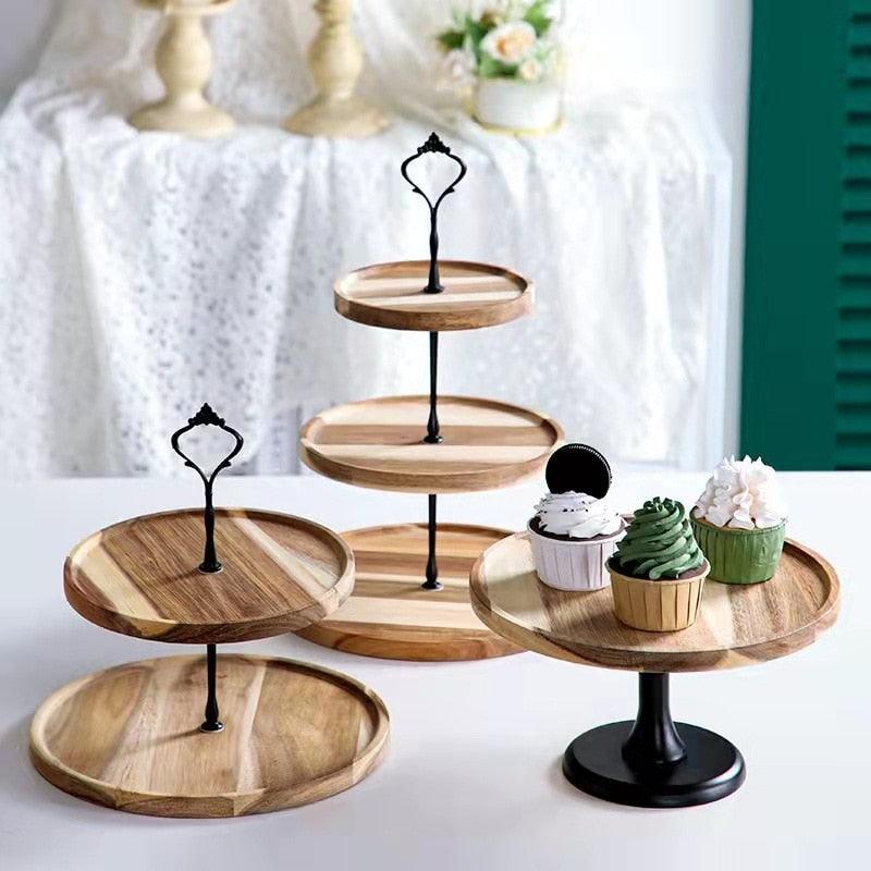 Wooden Cup Cake Stand - Spiritwood kitchen