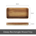 Acacia Wood Serving Tray - Spiritwood kitchen