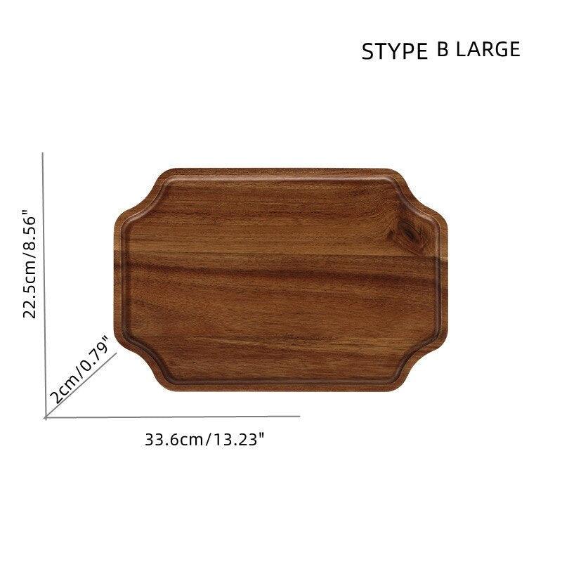 Wood dessert tray - Spiritwood kitchen