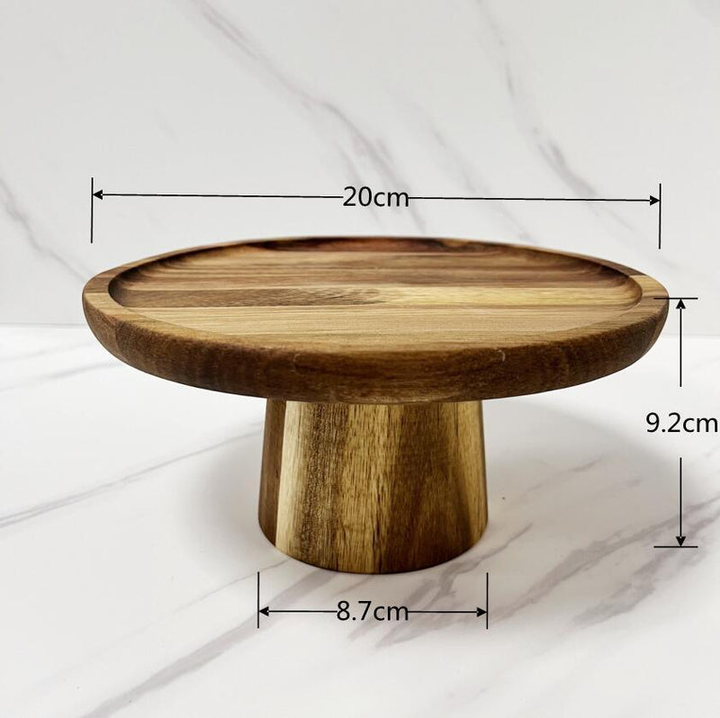 Japanese Style Wooden Dessert Stand - Spiritwood kitchen