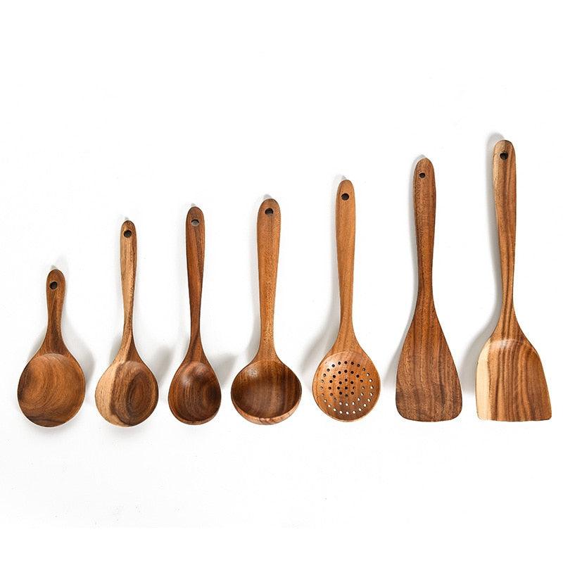 Teak spatula - Spiritwood kitchen