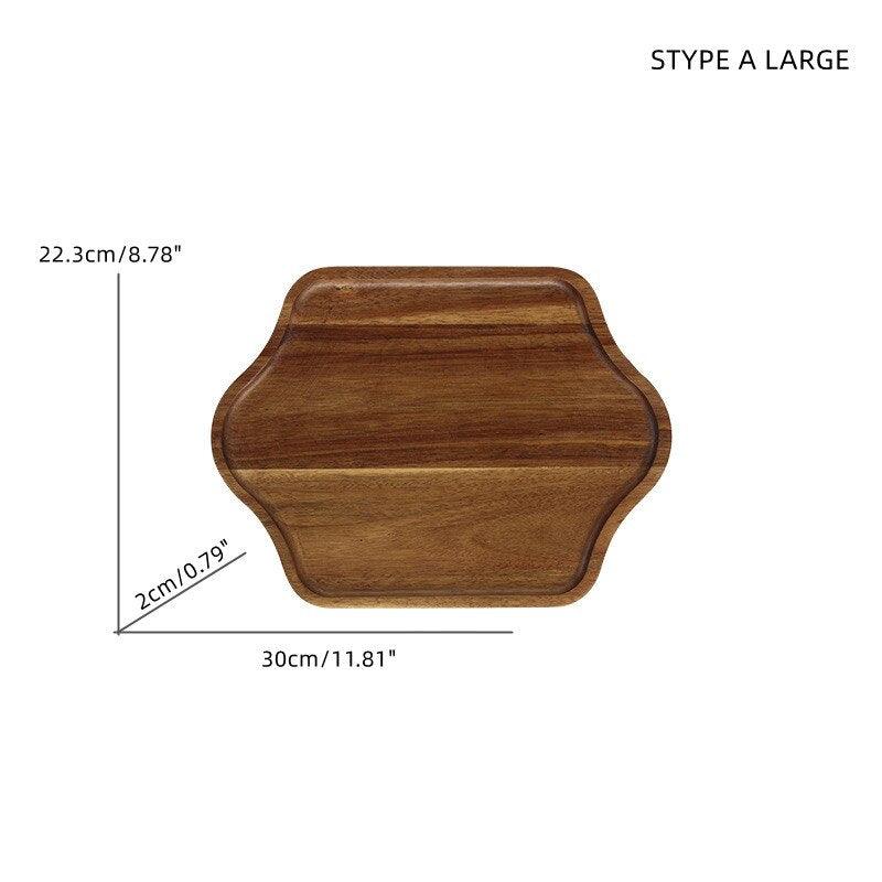 Wood dessert tray - Spiritwood kitchen