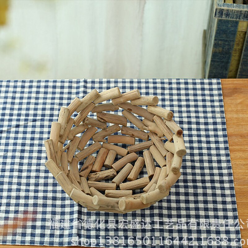 Handmade Wooden Fruit Bowl