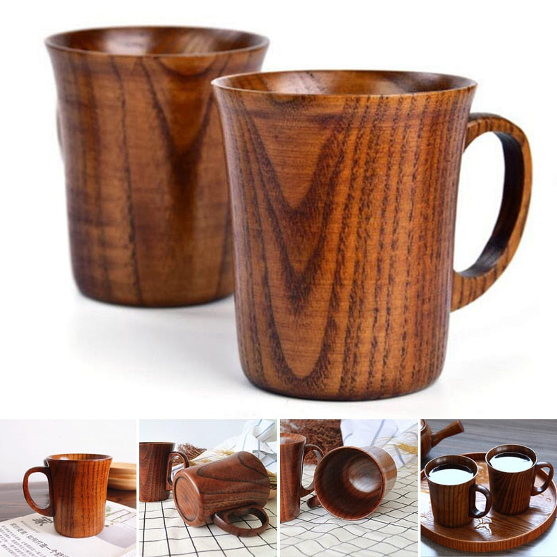 Wooden Coffee Mug