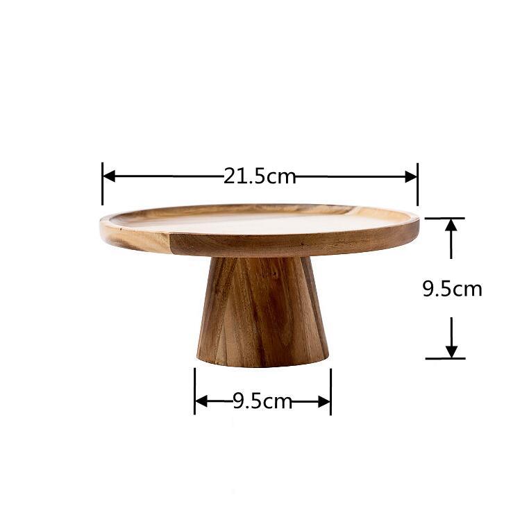 Japanese Style Wooden Dessert Stand - Spiritwood kitchen