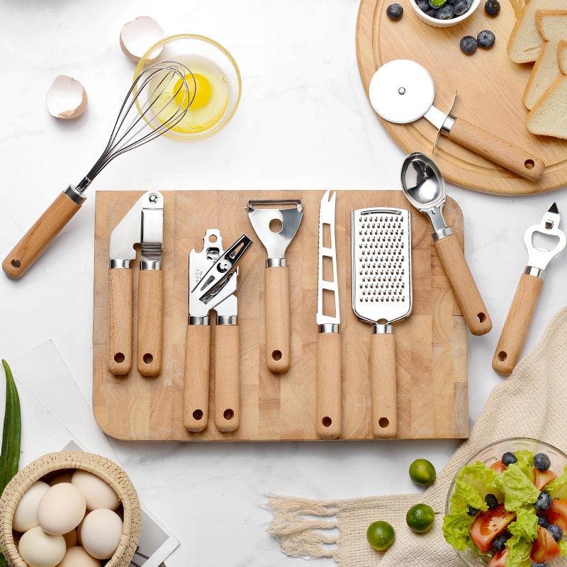 Wooden Handle Kitchen Gadgets - Spiritwood kitchen