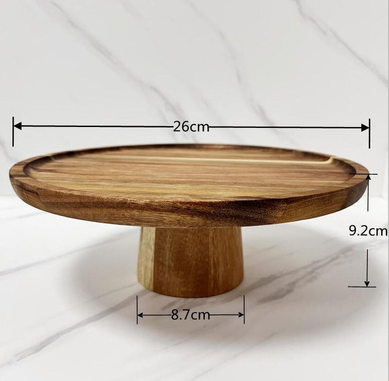 Japanese Style Wooden Dessert Stand - Spiritwood kitchen