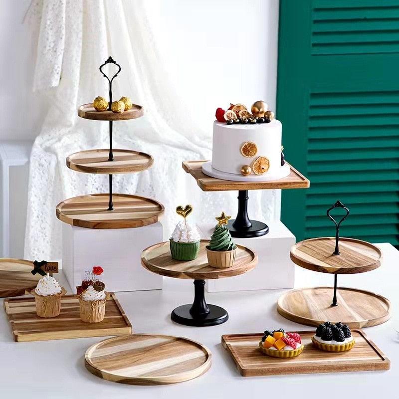 Wooden Cup Cake Stand - Spiritwood kitchen