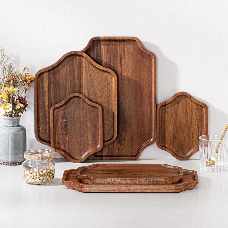 Wood dessert tray - Spiritwood kitchen